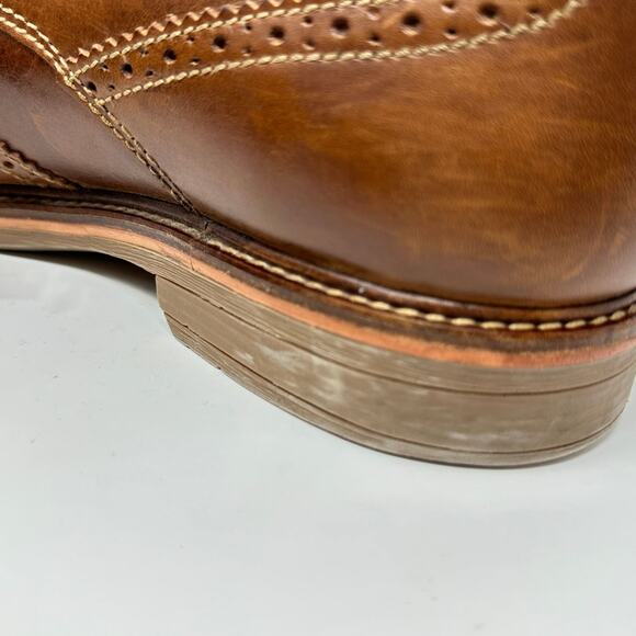 Mephisto Wingtip Dress Shoes Mens 11.5 Brown Leather High Quality LaceUp Comfort main image 13